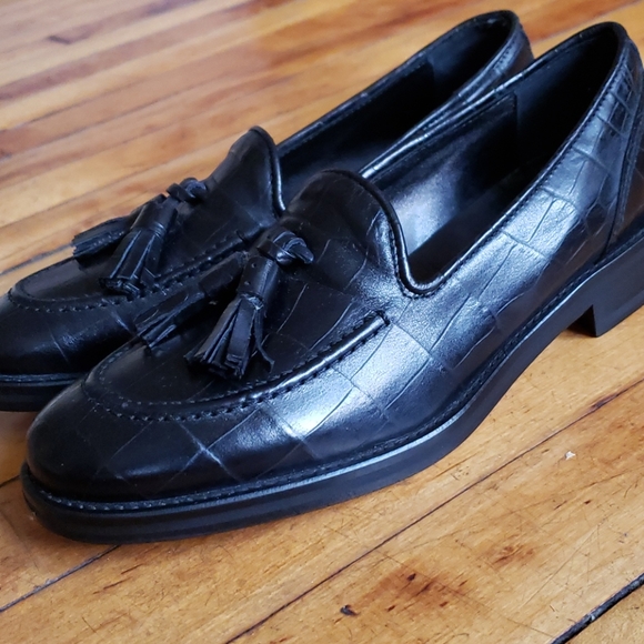 Leonardo Principi Loafers in Black Crocodile - Picture 5 of 9